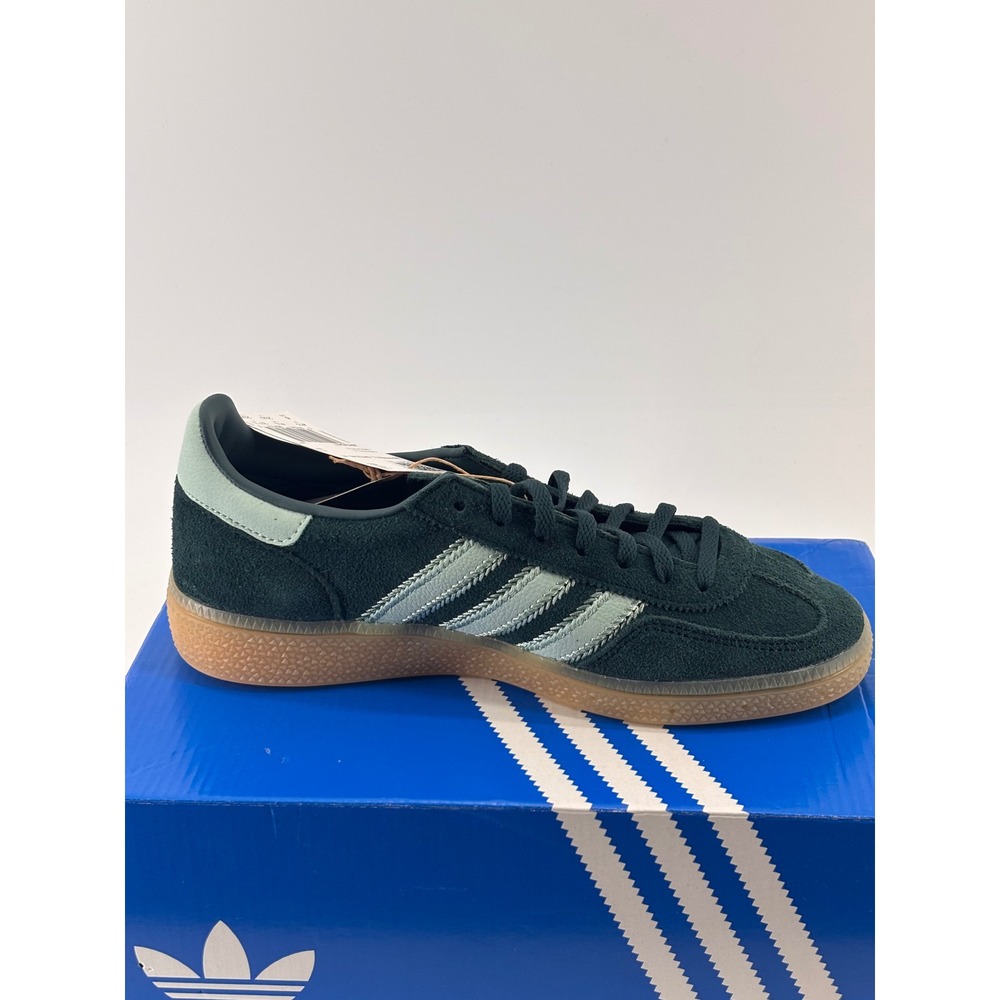 Adidas Handball Spezial W Womens 6 Green Ash Gum JR0847 New Suede Retro Sneakers - Picture 5 of 8